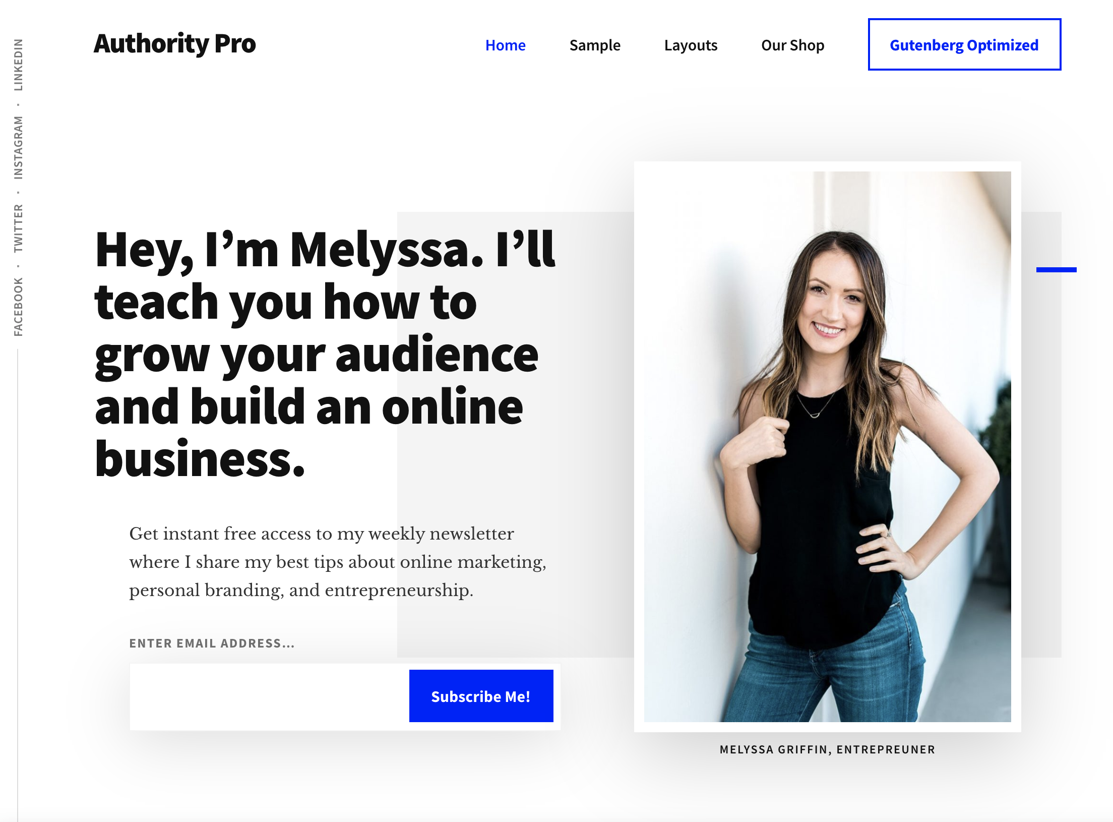 Authority Pro WordPress Theme