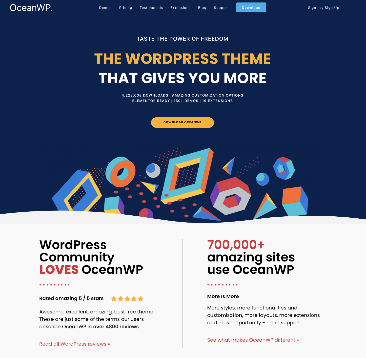 Ocean WP WordPress Theme