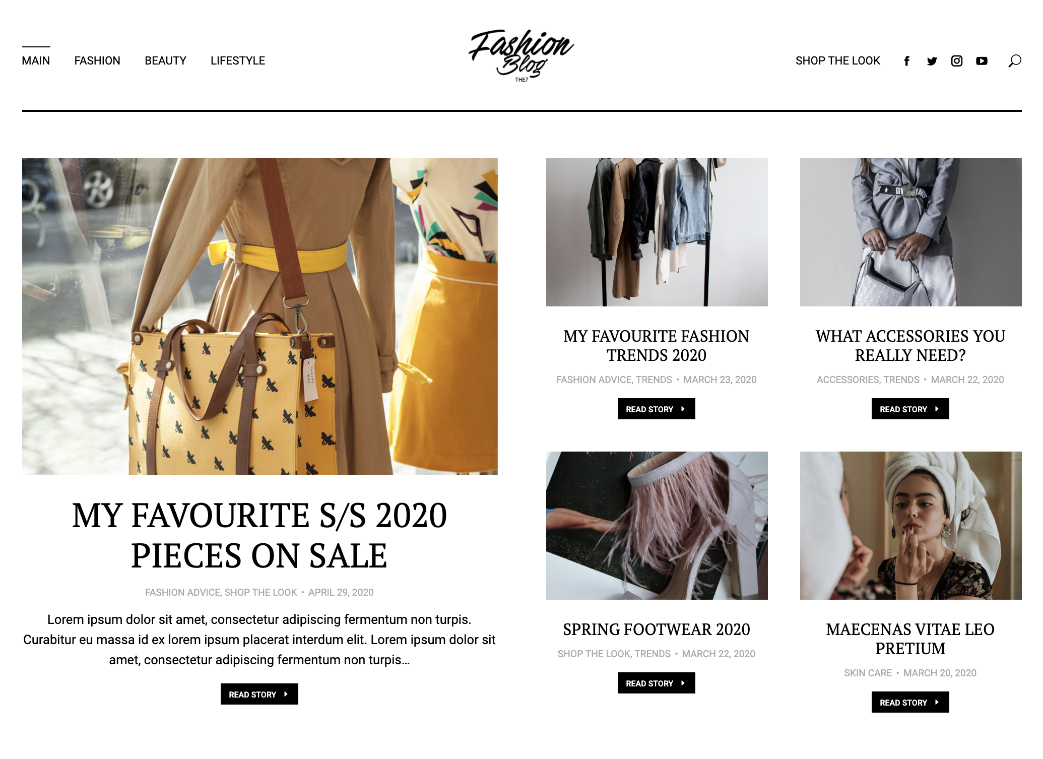 The 7 WordPress Theme